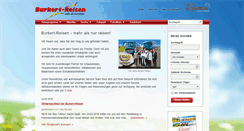 Desktop Screenshot of burkert-reisen.de